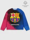 Мужской свитшот базовый / BARCELONA / БАРСЕЛОНА