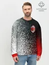 Мужской свитшот базовый / AC MILAN / МИЛАН