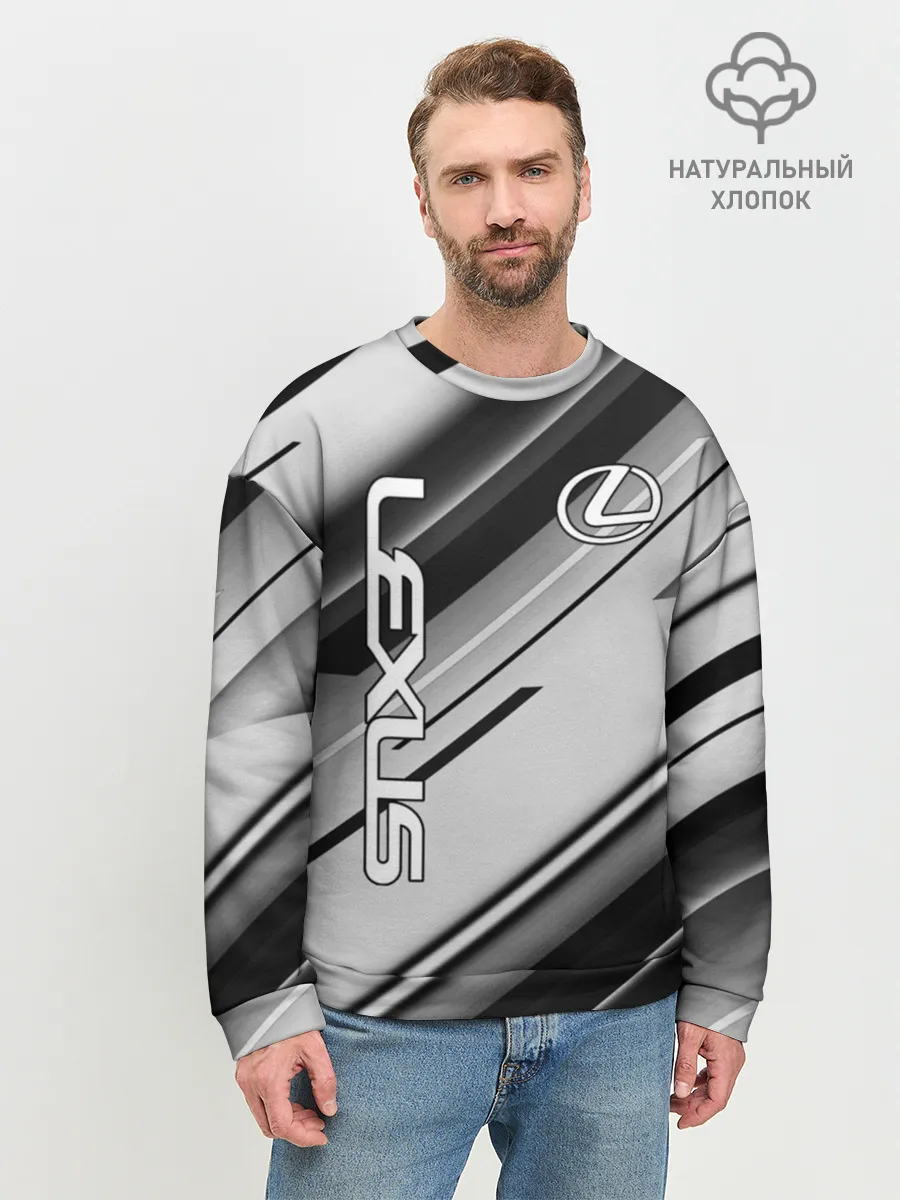 Мужской свитшот базовый / Лексус | Lexus