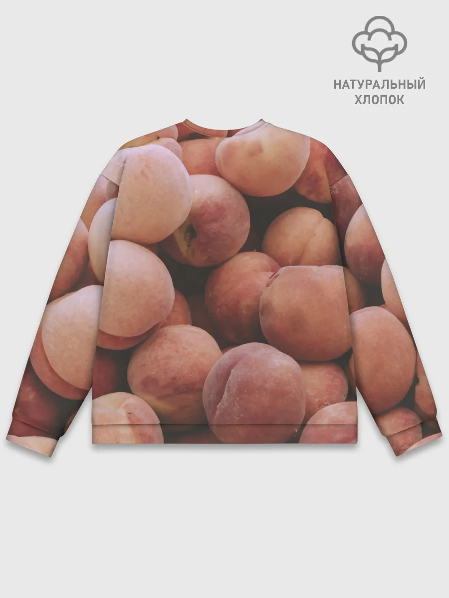 Мужской свитшот базовый / Персики.