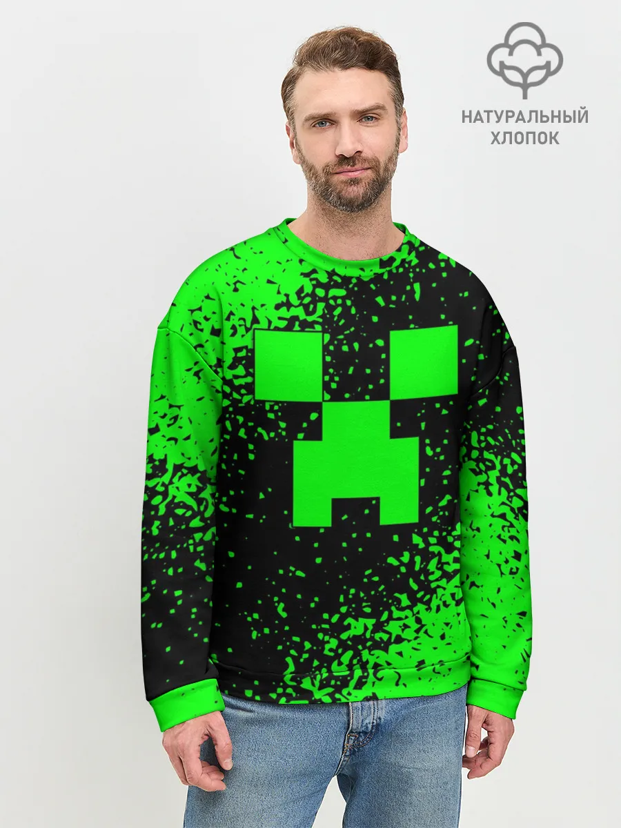 Мужской свитшот базовый / MINECRAFT