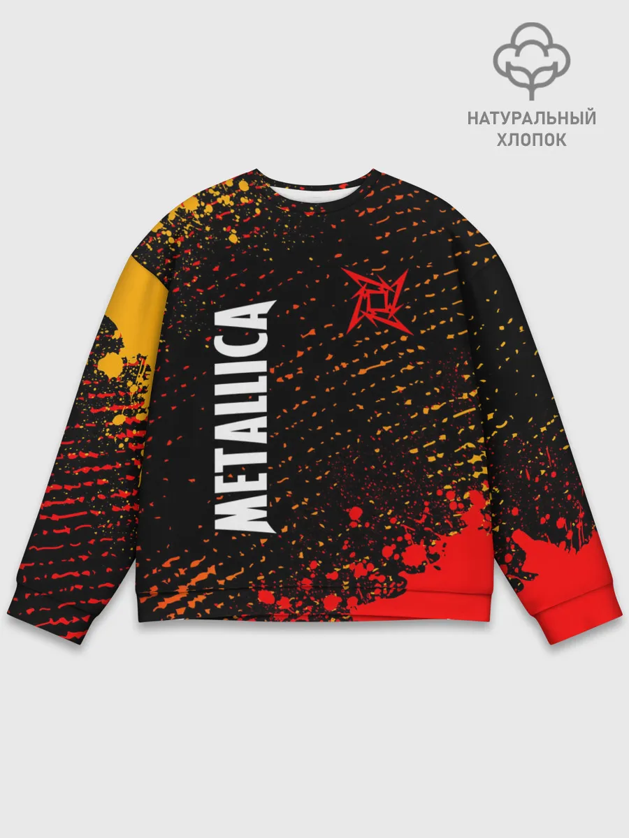Мужской свитшот базовый / METALLICA / МЕТАЛЛИКА
