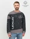 Мужской свитшот базовый / LEXUS / ЛЕКСУС