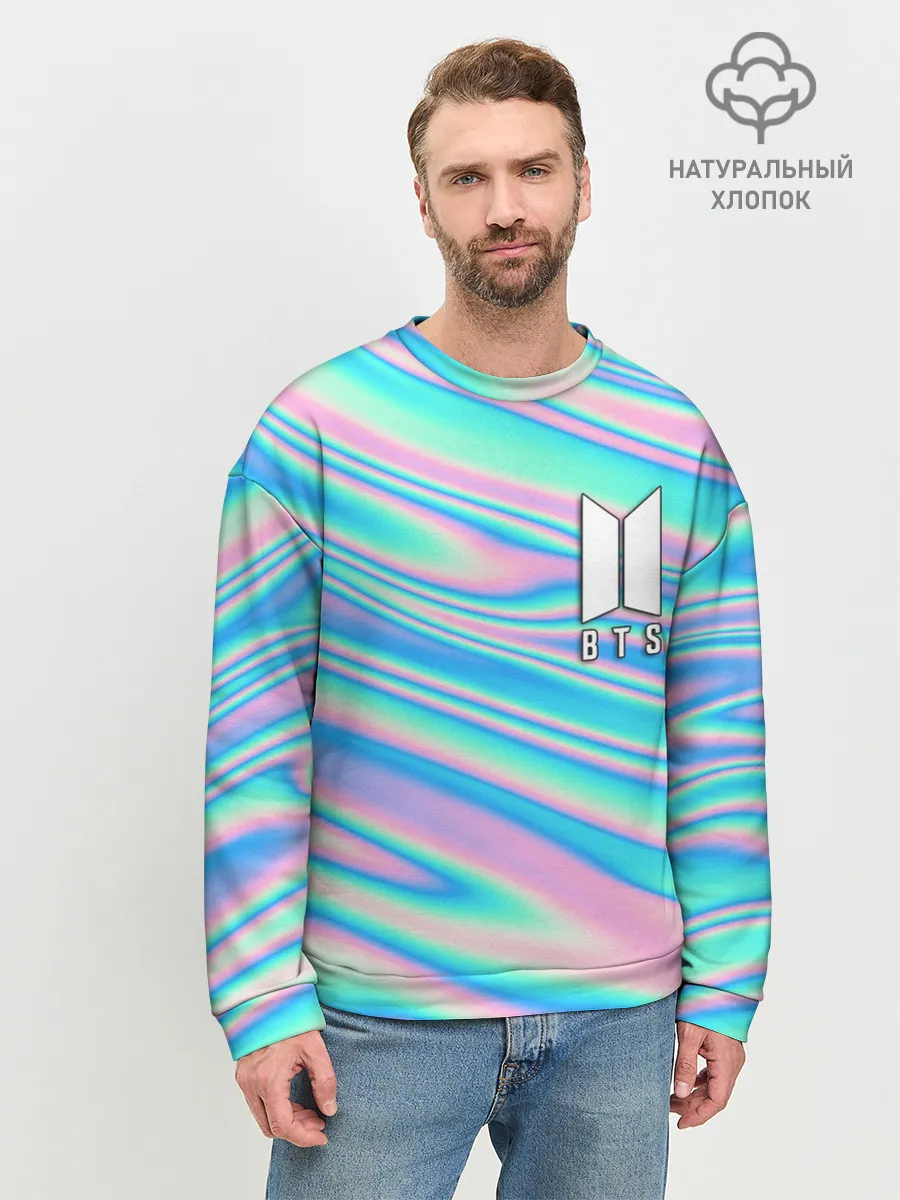 Мужской свитшот базовый / BTS