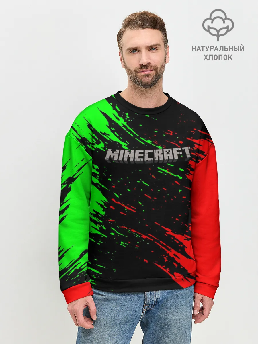 Мужской свитшот базовый / MINECRAFT