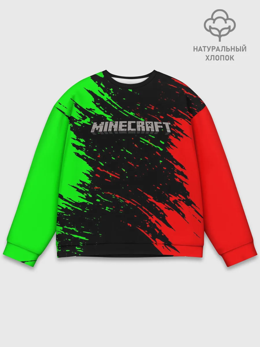 Мужской свитшот базовый / MINECRAFT