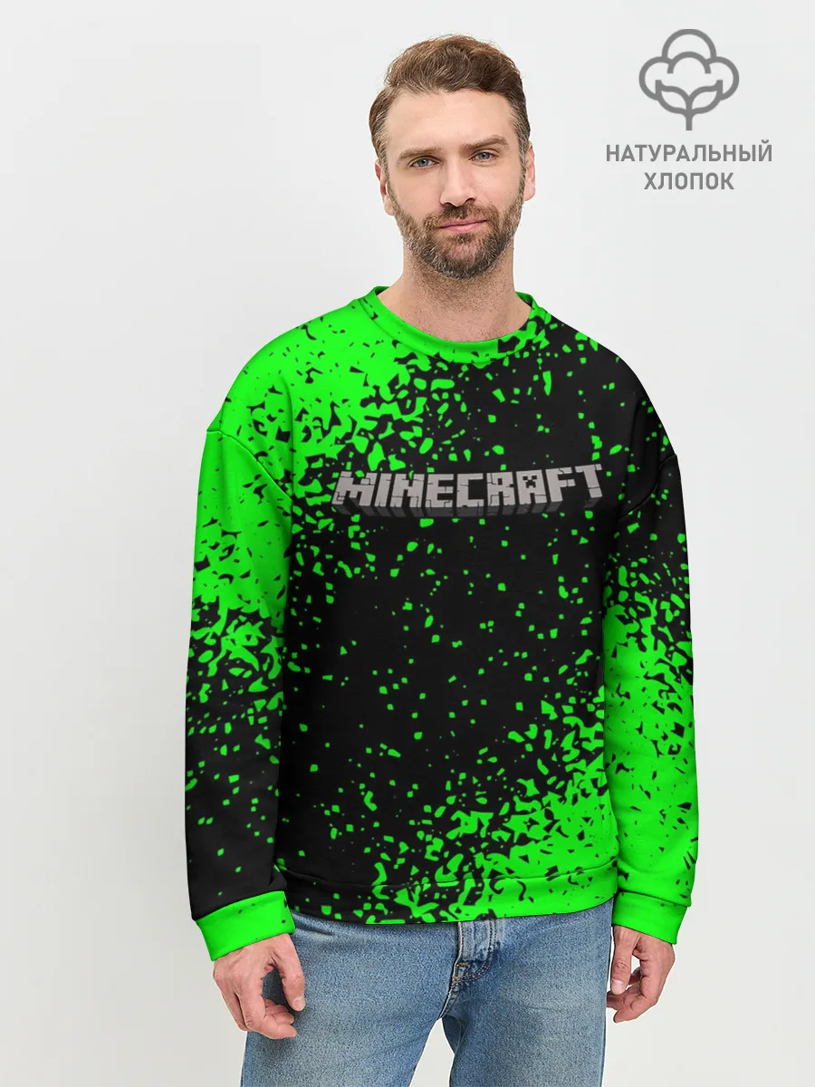 Мужской свитшот базовый / MINECRAFT