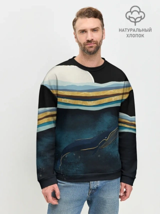 Мужской свитшот базовый / Кит