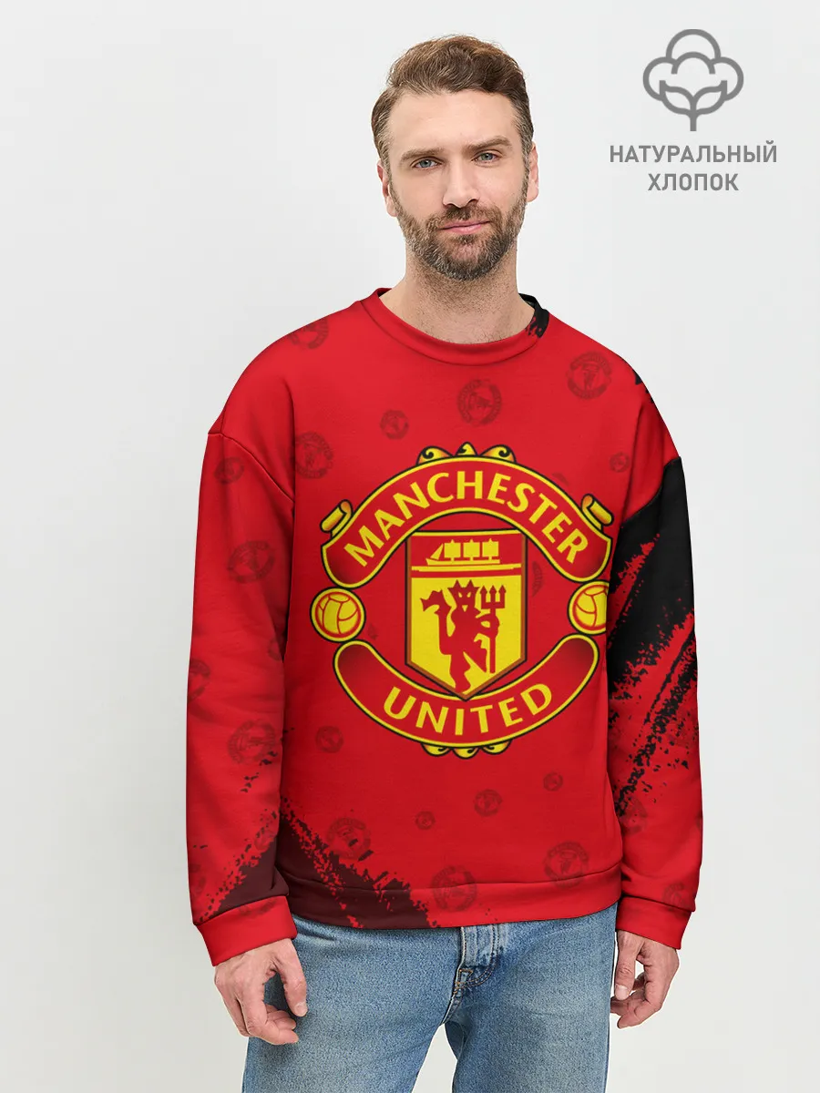 Мужской свитшот базовый / MANCHESTER UNITED