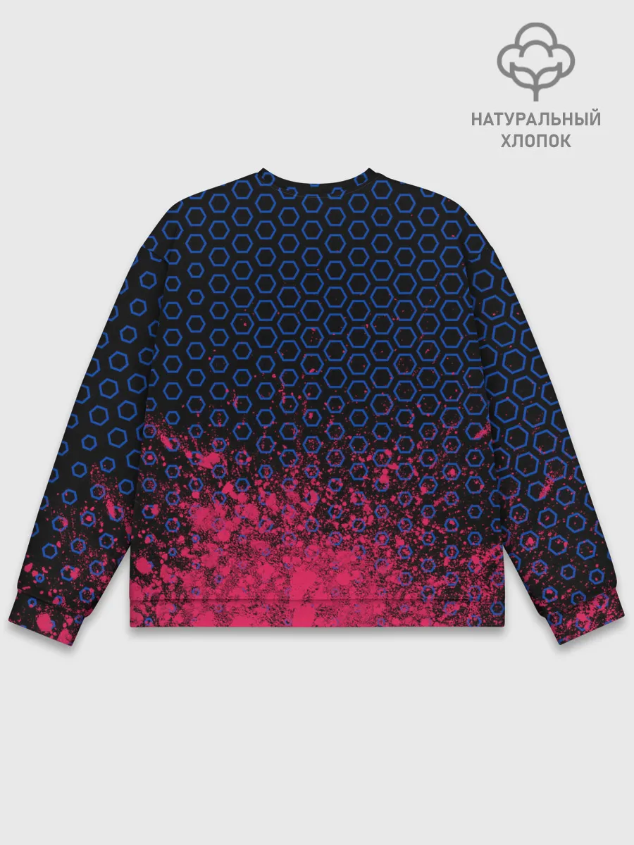 Мужской свитшот базовый / BARCELONA / БАРСЕЛОНА