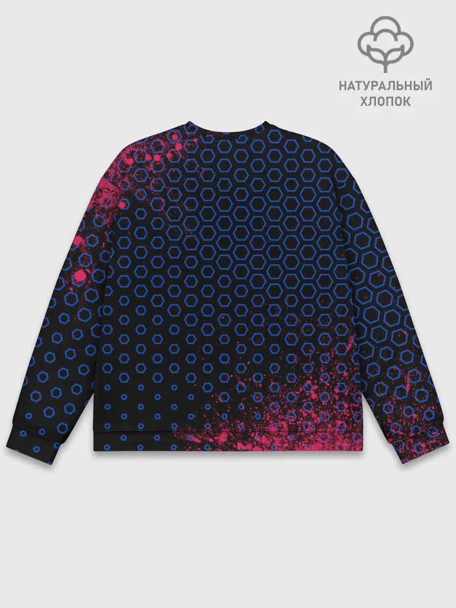 Мужской свитшот базовый / BARCELONA / БАРСЕЛОНА