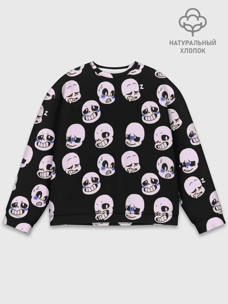 Мужской свитшот базовый / Undertale
