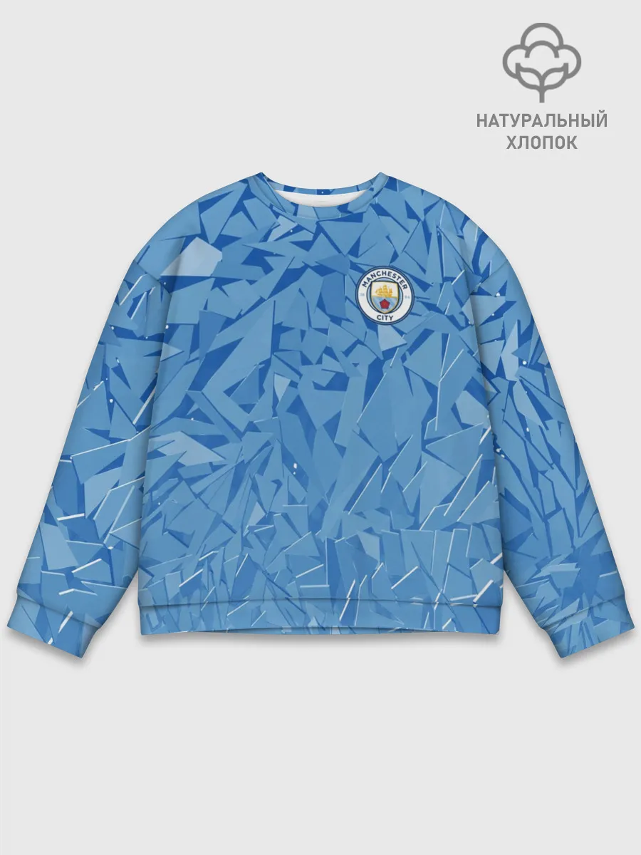 Мужской свитшот базовый / Манчестер Сити | Man City