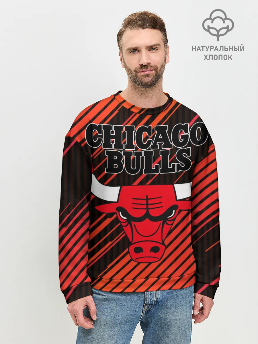 Мужской свитшот базовый / Chicago Bulls