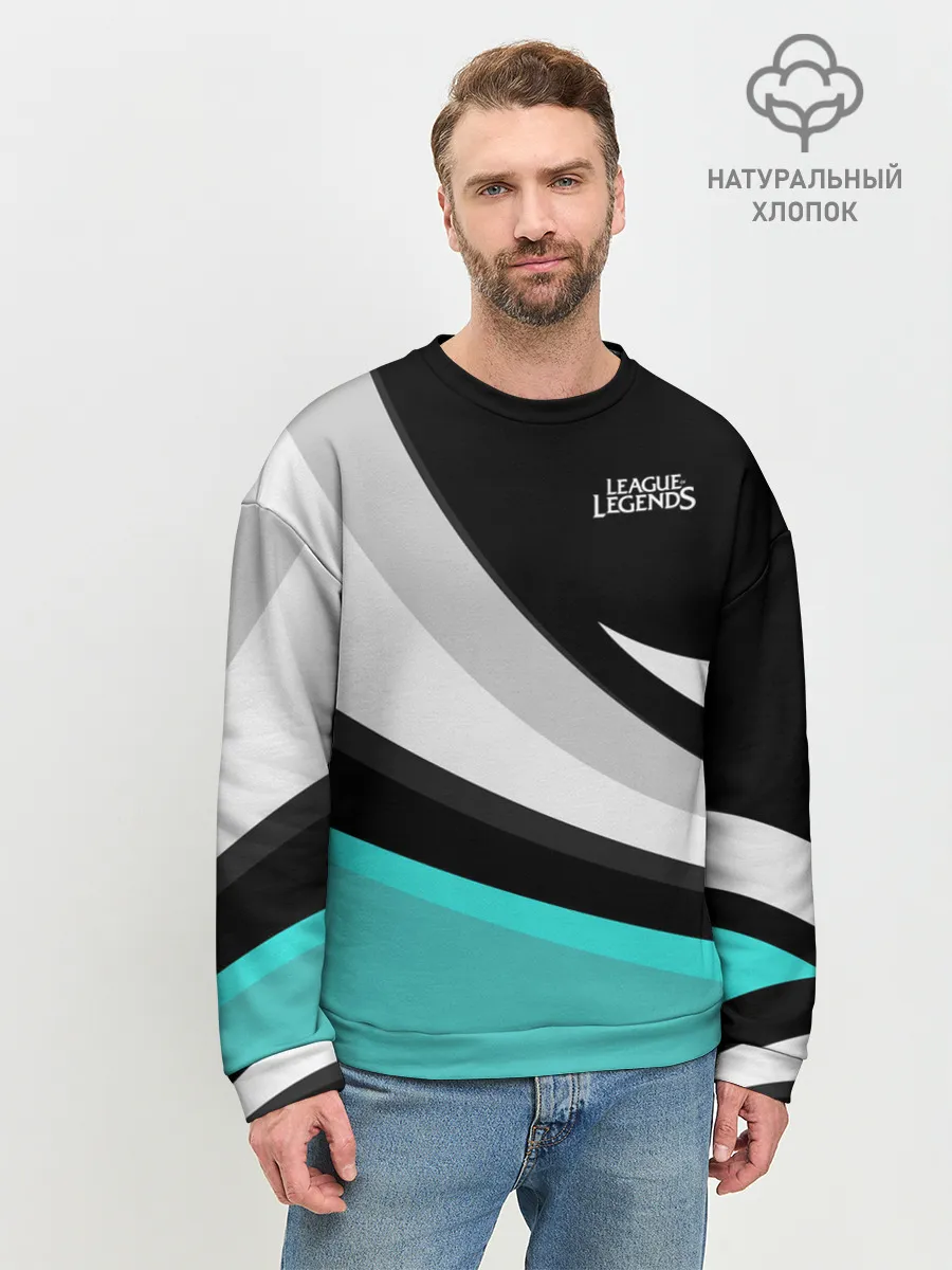 Мужской свитшот базовый / League of Legends