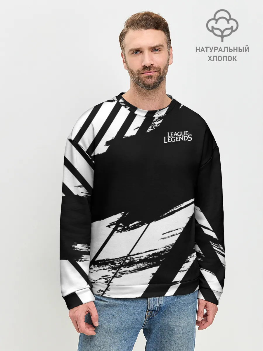 Мужской свитшот базовый / League of Legends