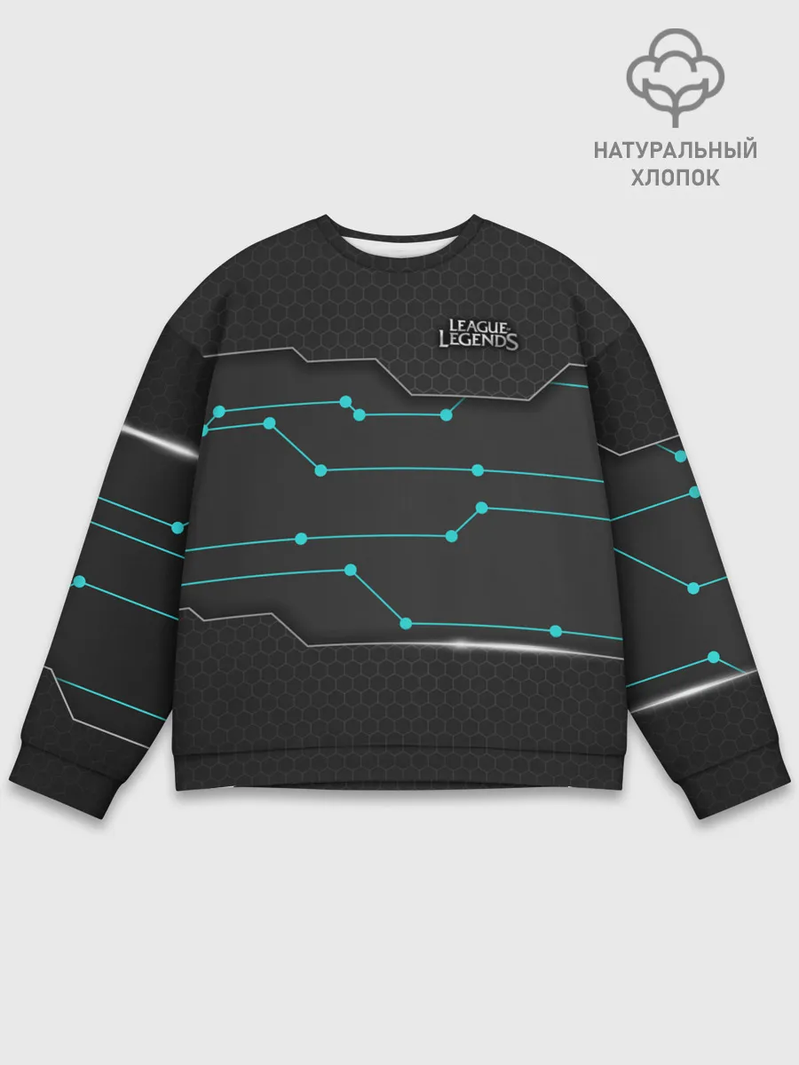 Мужской свитшот базовый / League of Legends