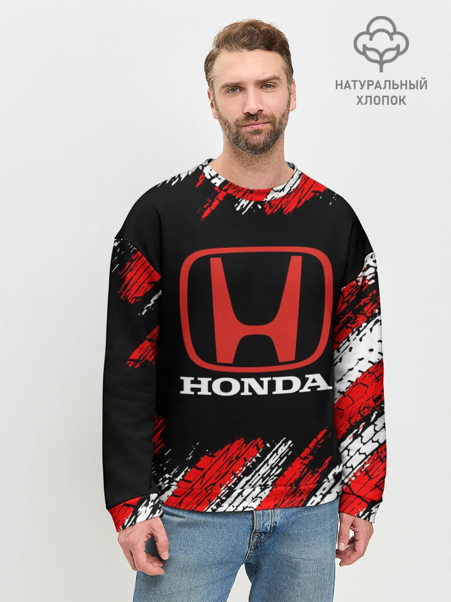 Мужской свитшот базовый / HONDA.