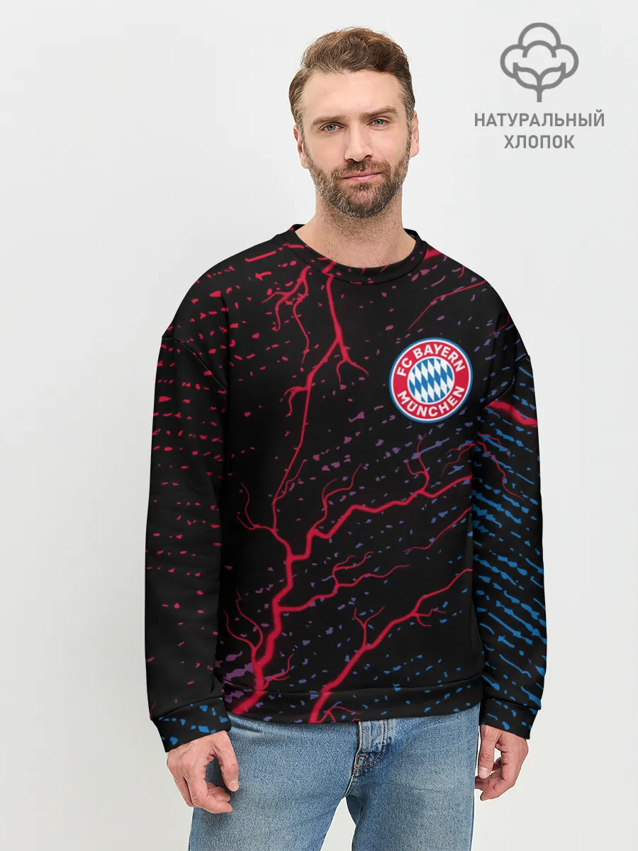 Мужской свитшот базовый / FC BAYERN / БАВАРИЯ