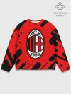 Мужской свитшот базовый / AC MILAN / МИЛАН