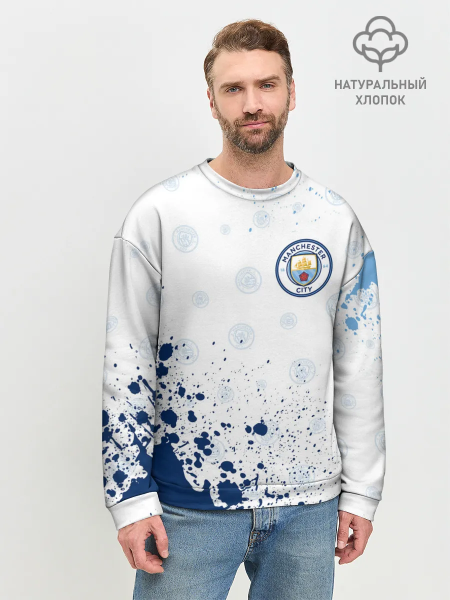 Мужской свитшот базовый / MANCHESTER CITY Манчестер Сити