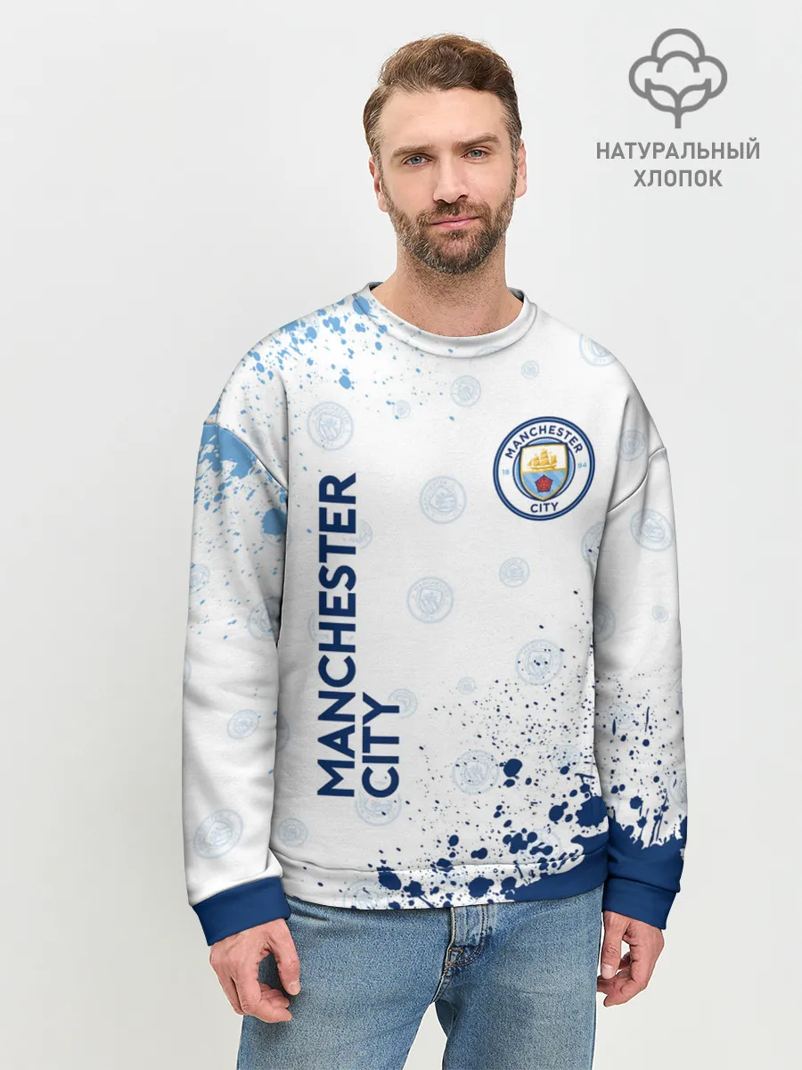 Мужской свитшот базовый / MANCHESTER CITY Манчестер Сити
