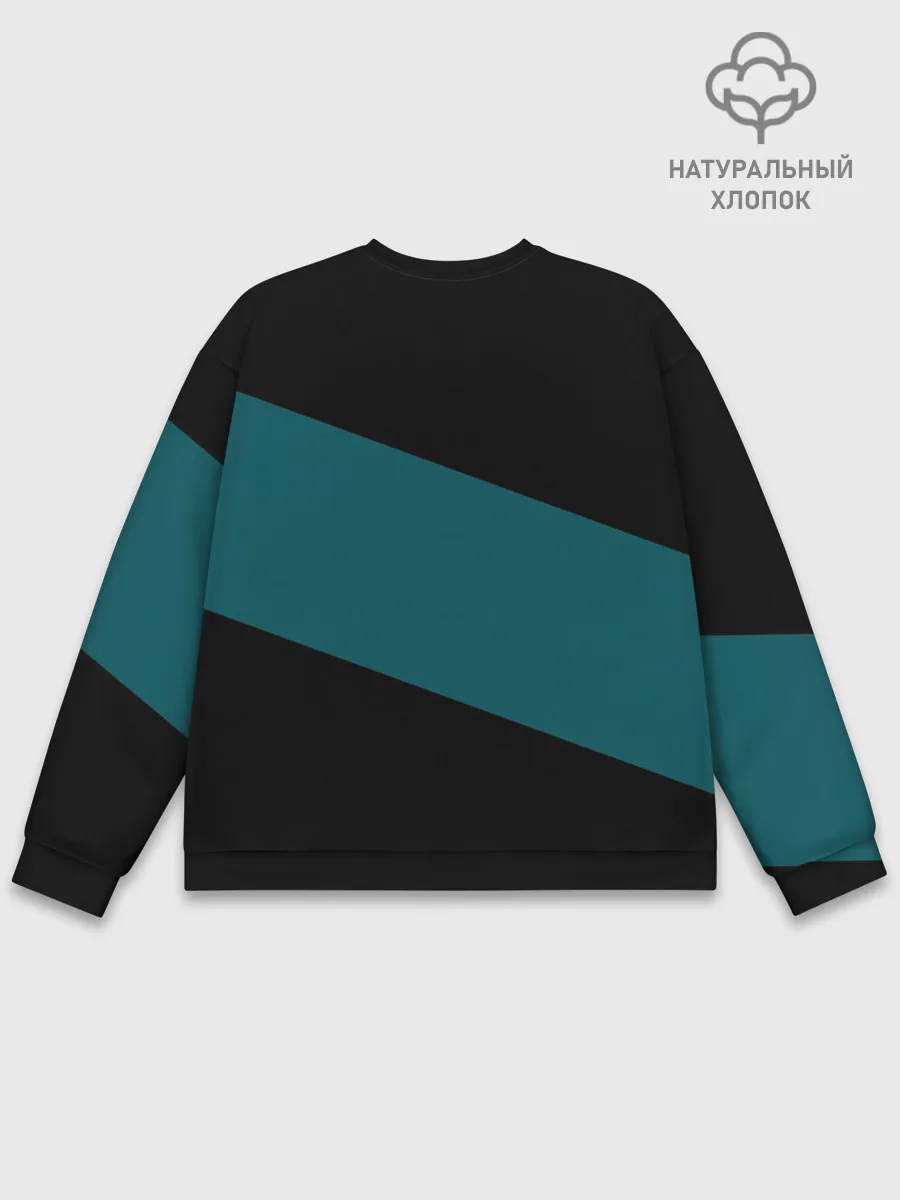 Мужской свитшот базовый / Сан-Хосе Шаркс