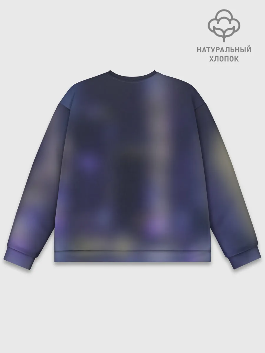 Мужской свитшот базовый / Nezuko Cyberpunk