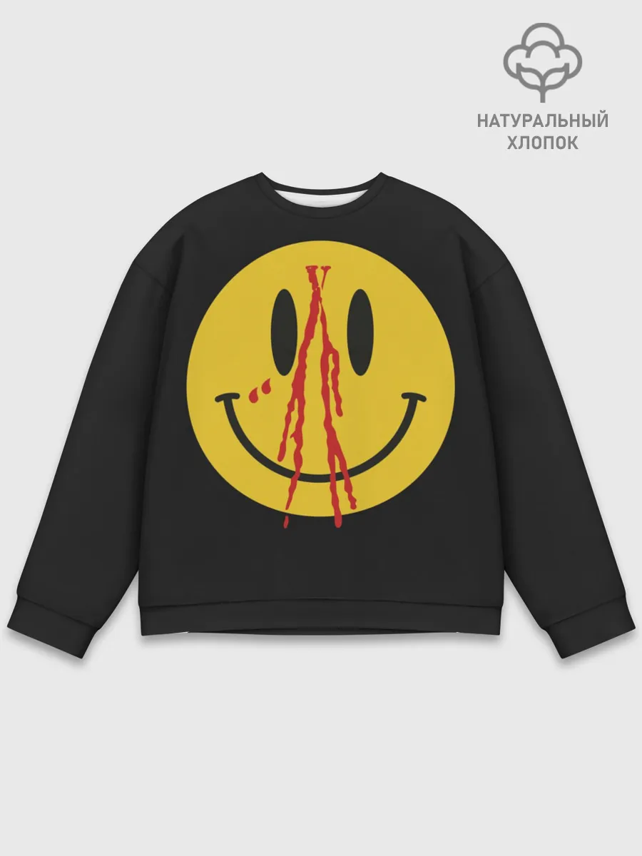 Мужской свитшот базовый / Pop Up Smiley