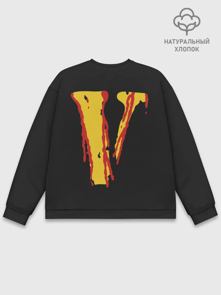 Мужской свитшот базовый / Pop Up Smiley