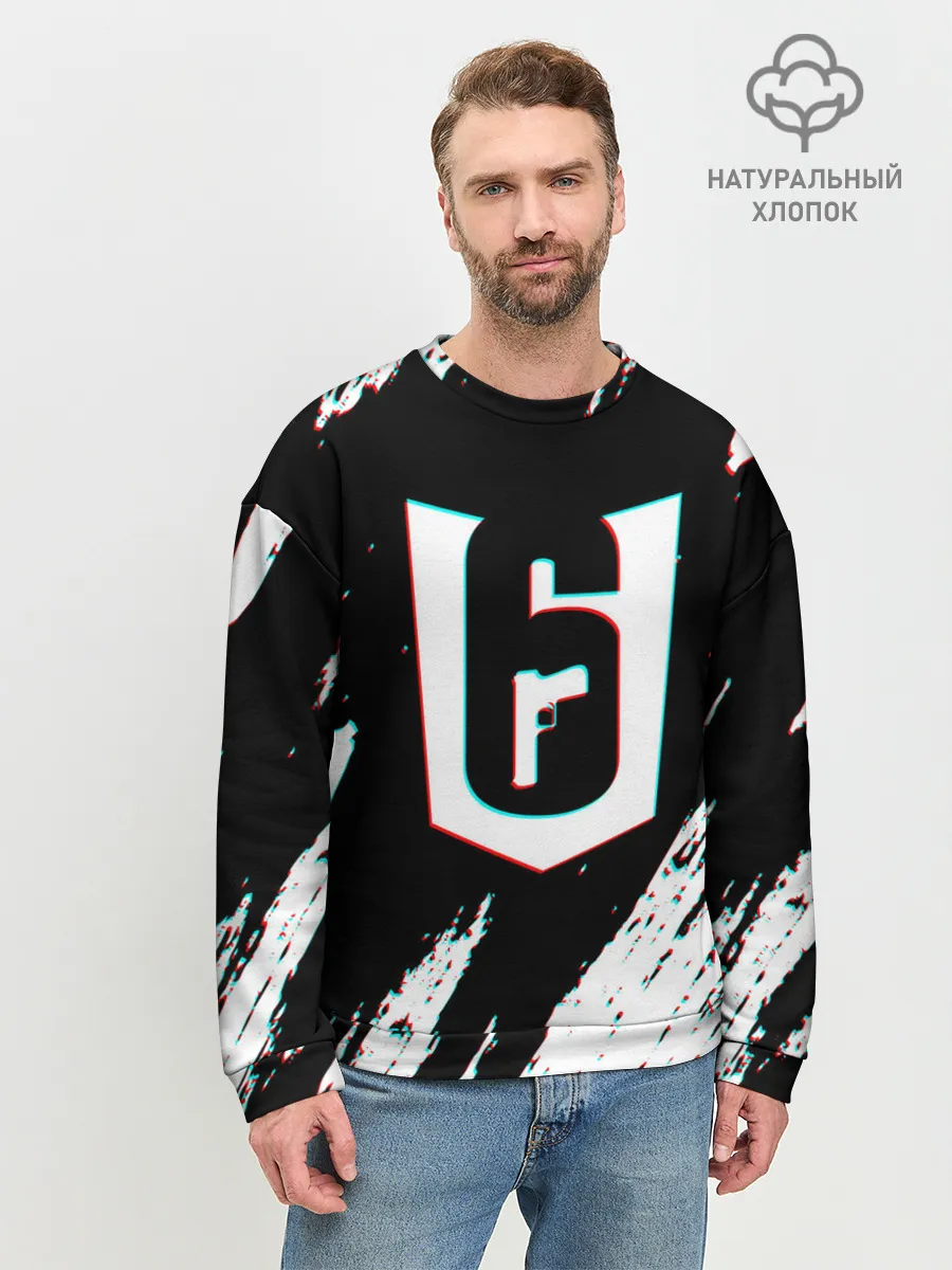 Мужской свитшот базовый / RAINBOW SIX SIEGE.