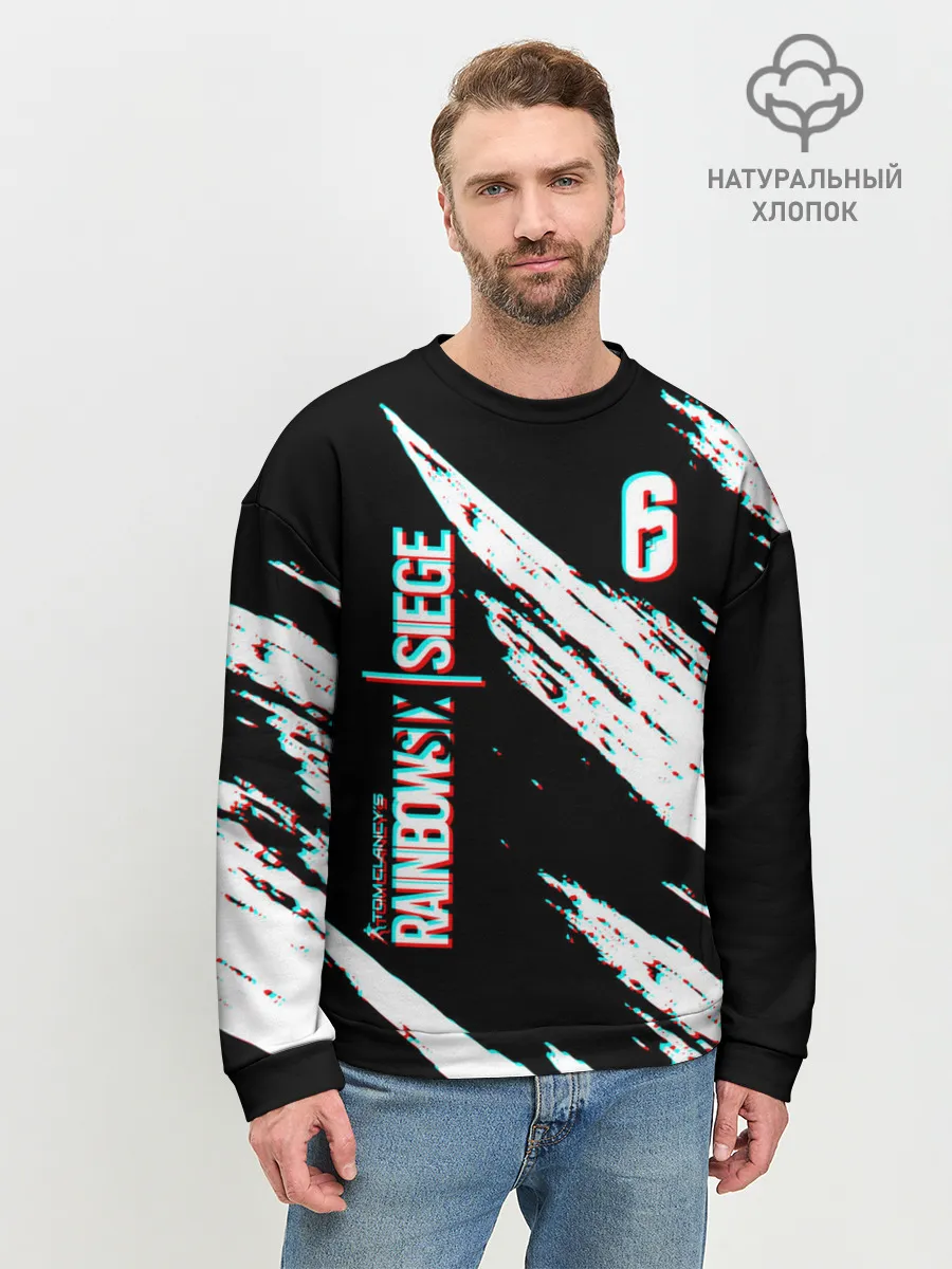 Мужской свитшот базовый / RAINBOW SIX SIEGE.