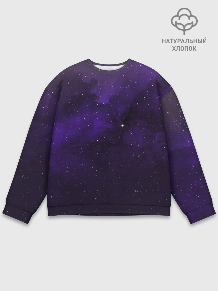 Мужской свитшот базовый / Космос