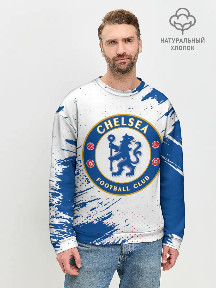 Мужской свитшот базовый / CHELSEA F.C. / ЧЕЛСИ
