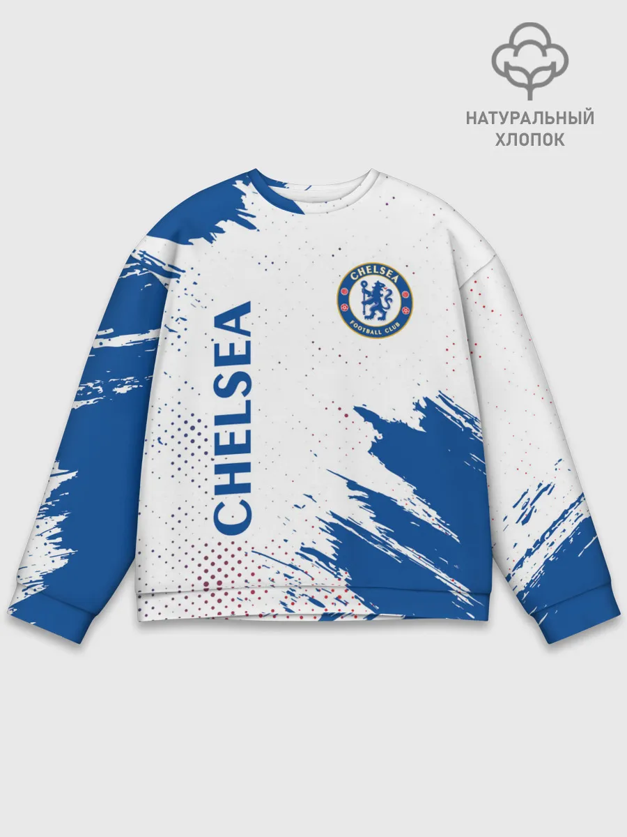 Мужской свитшот базовый / CHELSEA F.C. / ЧЕЛСИ