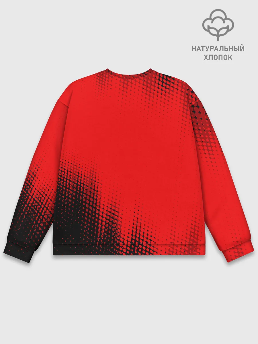 Мужской свитшот базовый / AC MILAN / МИЛАН