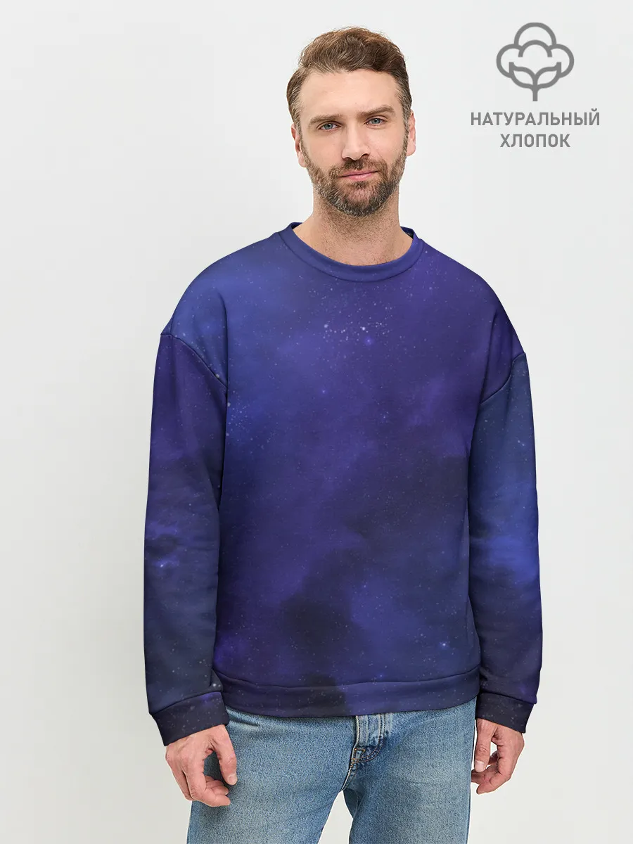 Мужской свитшот базовый / Абстракция