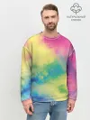 Мужской свитшот базовый / Tie-Dye