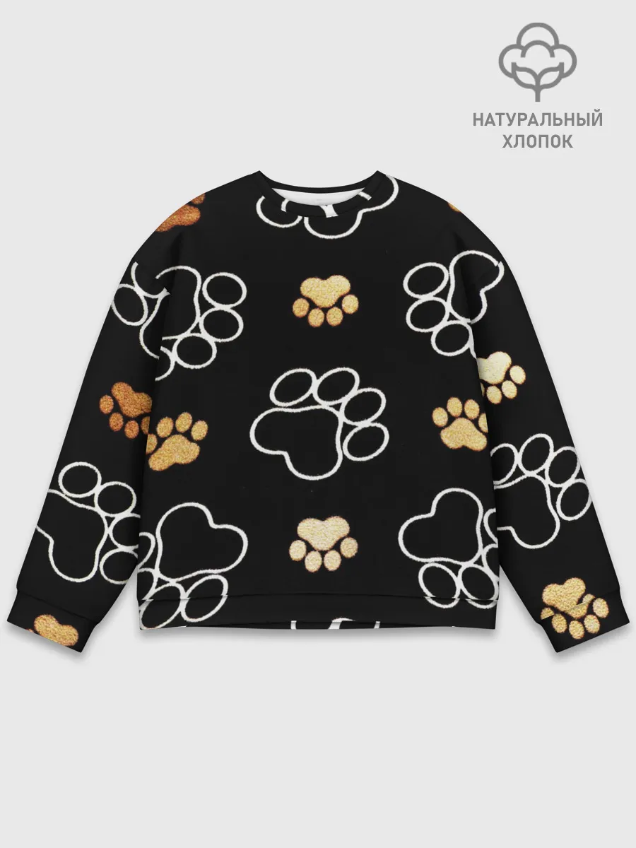 Мужской свитшот базовый / Лапки