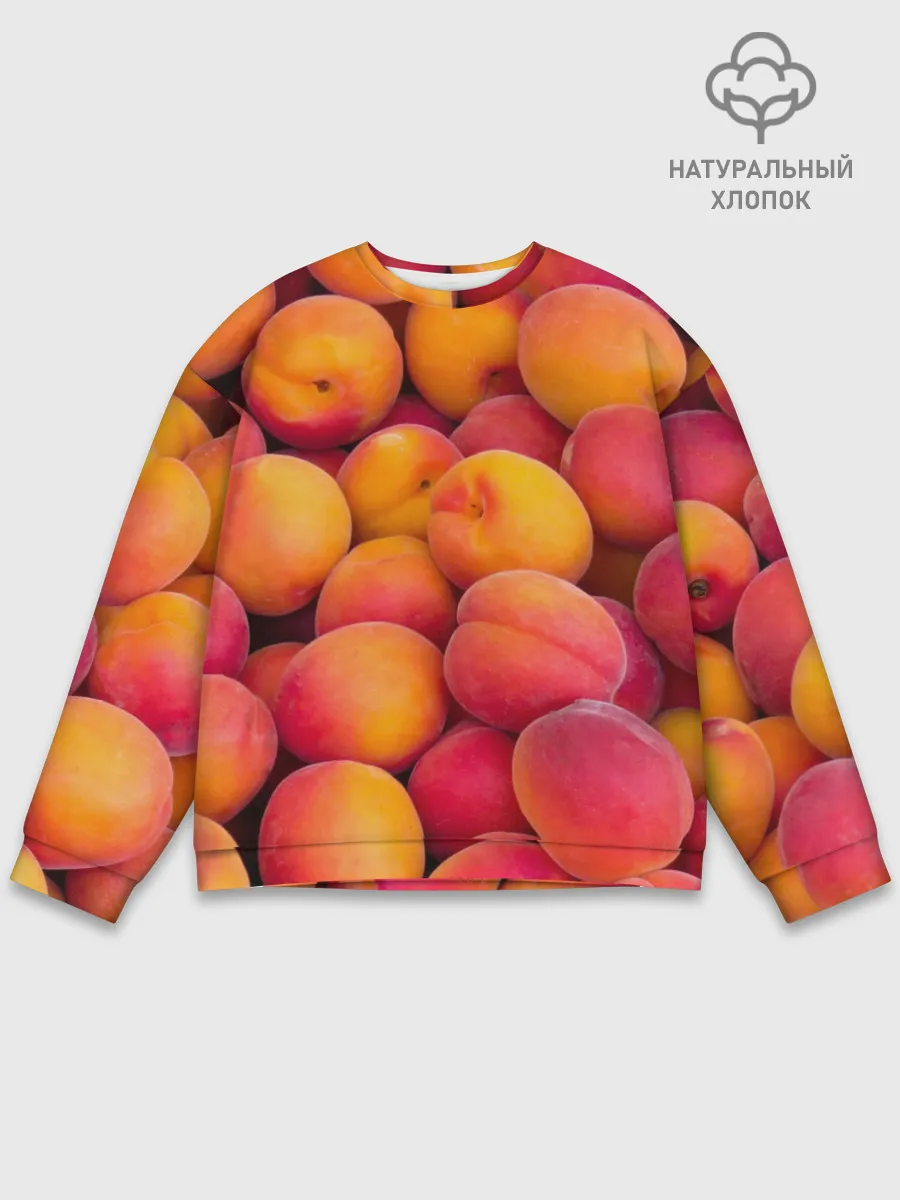 Мужской свитшот базовый / Персики