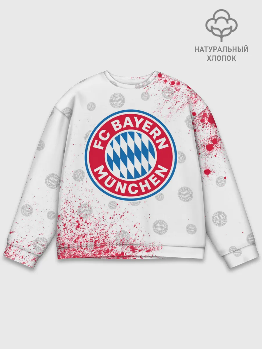 Мужской свитшот базовый / FC BAYERN / БАВАРИЯ