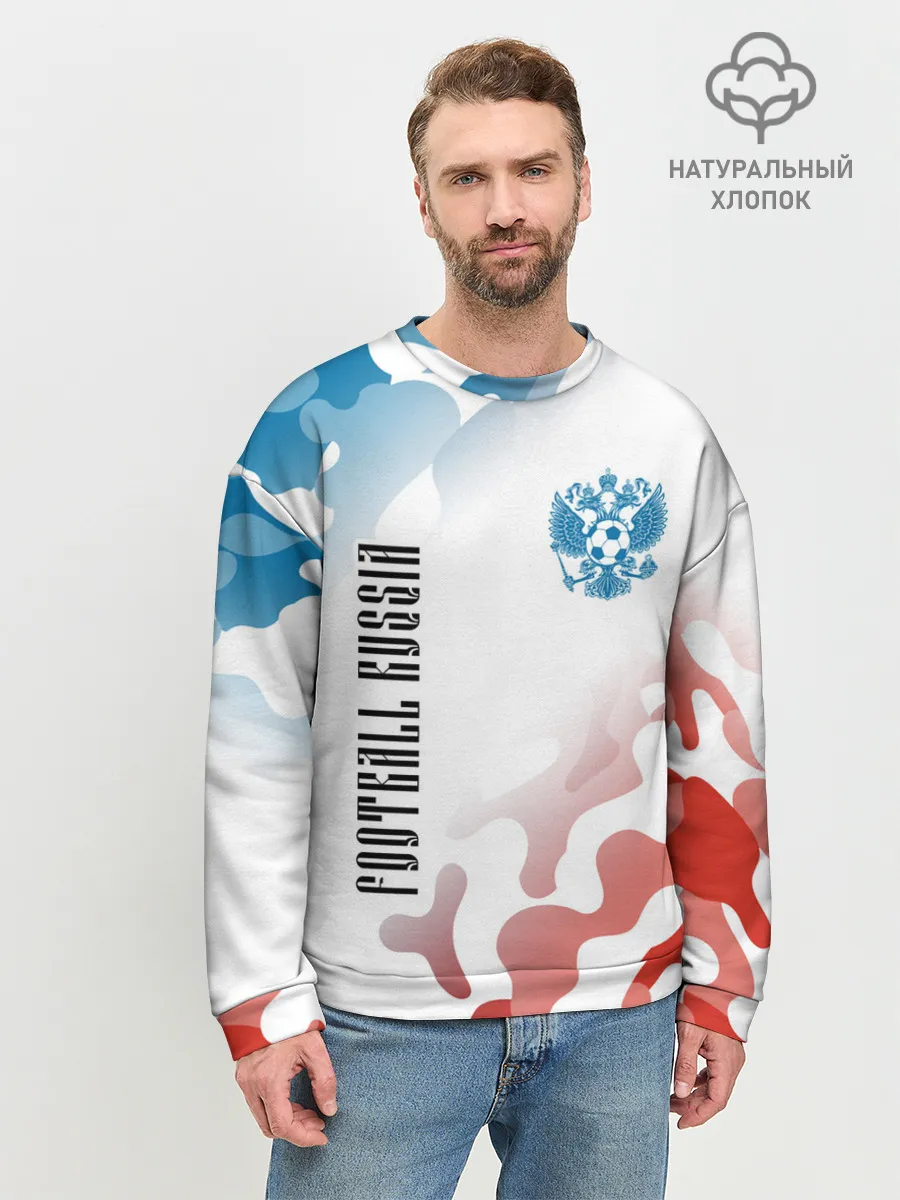 Мужской свитшот базовый / FOOTBALL RUSSIA / Футбол