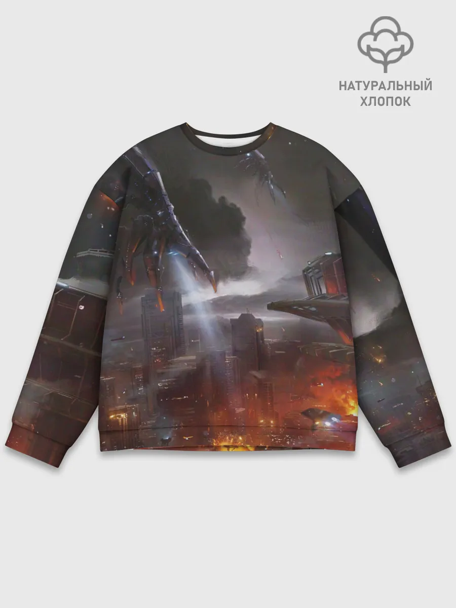 Мужской свитшот базовый / Mass Effect 3