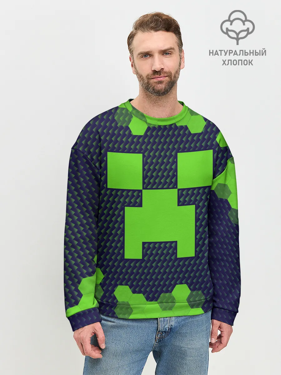 Мужской свитшот базовый / MINECRAFT / МАЙНКРАФТ