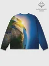 Мужской свитшот базовый / Планета Земля