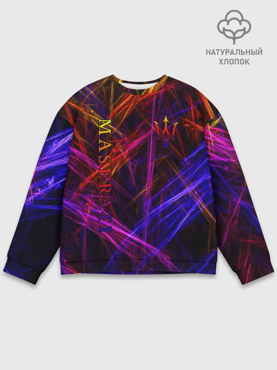 Мужской свитшот базовый / Maserati | Мазерати