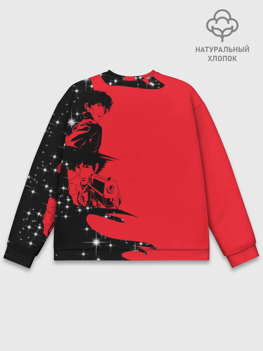 Мужской свитшот базовый / Cowboy Bebop art