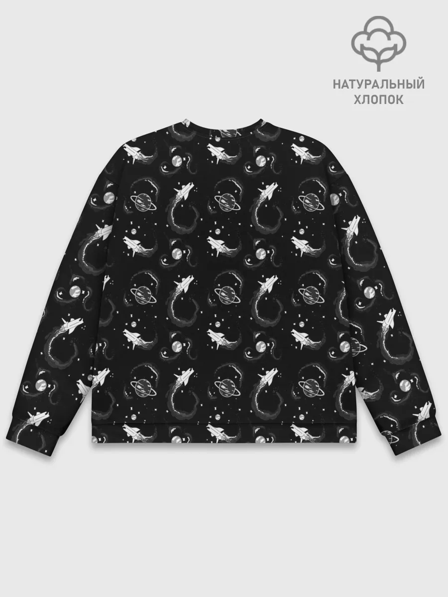 Мужской свитшот базовый / Гагарин | Поехали!