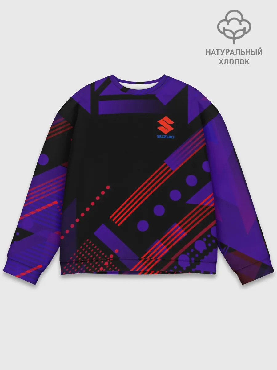 Мужской свитшот базовый / Suzuki