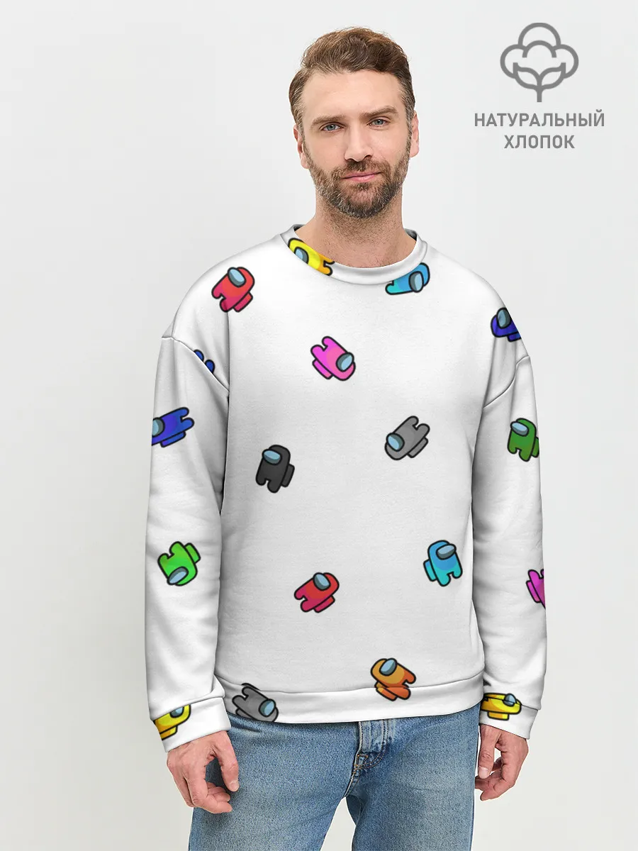 Мужской свитшот базовый / Among Us